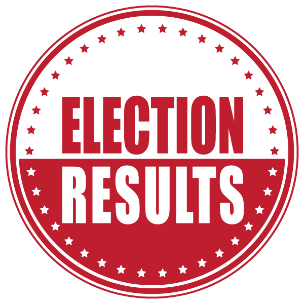 Election Results stamp graphic